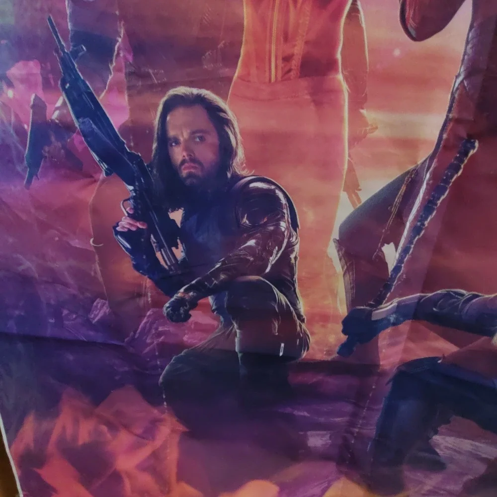 Wall Hanger 78inX59in Avengers: Infinity War‎ Photo Picture Material BL3.5GA1045